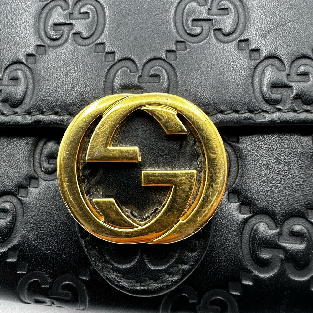 Authentic GUCCI Guccissima Signature Icon Continental Wallet - Picture 13 of 14